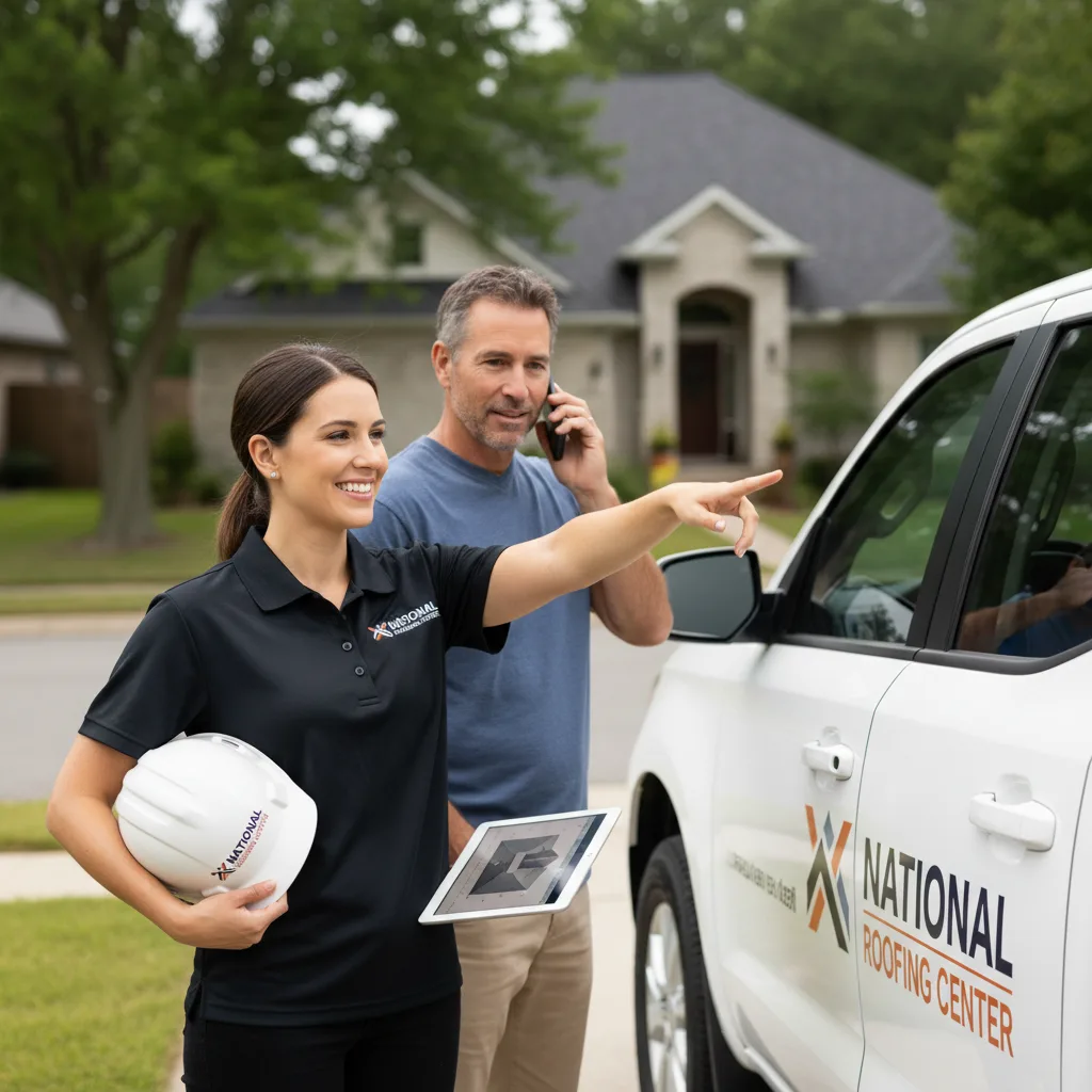 National Roofing Center customer support in Erin